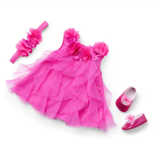 Party-Pink Birthday Outfit for Bitty Baby® Dolls