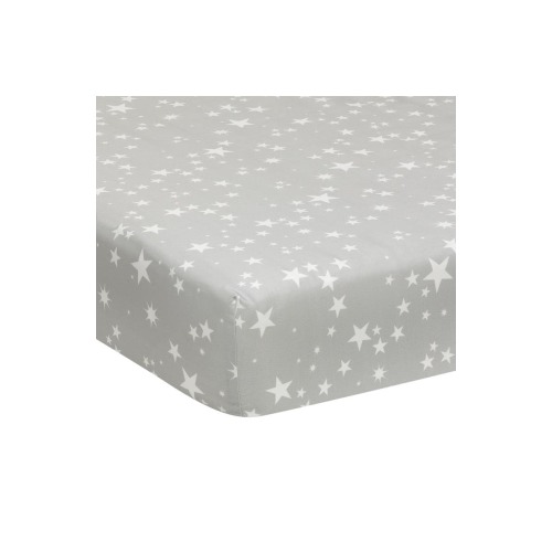 Lambs & Ivy Milky Way Stars 100% Cotton Baby Fitted Crib Sheet | Nordstrom