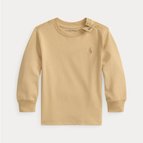 Cotton Jersey Long-Sleeve Tee | Ralph Lauren