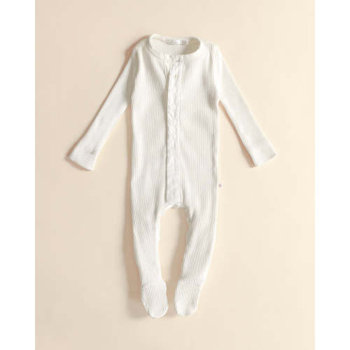 Slub Long John - Dove white 0-3M