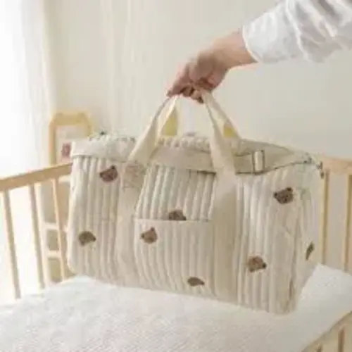 baby boy teddy bear duffel bag - Google Search