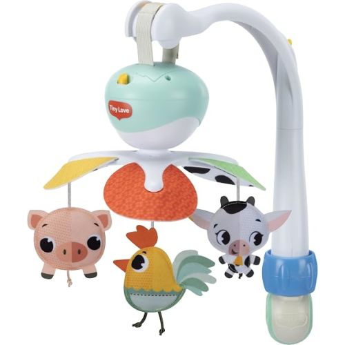 Tiny Love 3-in-1 Take Along Mobile, Into the Farm