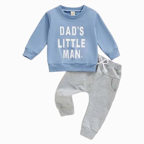Xudanell Boy Baby Clothes Boys Winter Trousers Suit Long Sleeve Letter Print Pullover Sweatshirt Toddler Boys Pants Set Fall Winter Clothes 3 6 12 18 24 Months 2T 3T Outfits
