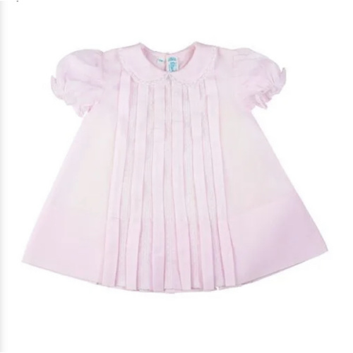Feltman Brothers Lace Inlay Pleated Dress