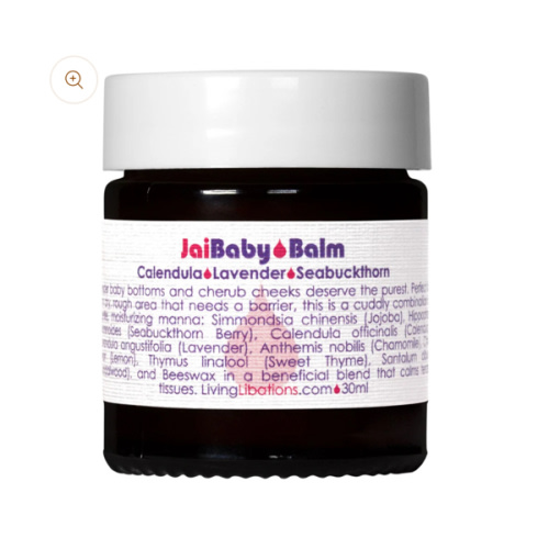 Jai Baby Balm - Calendula Lavender Seabuckthorn – Living Libations