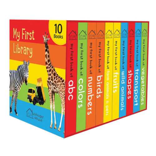 My First Library : Boxset of 10 Board... book by Wonder House Books