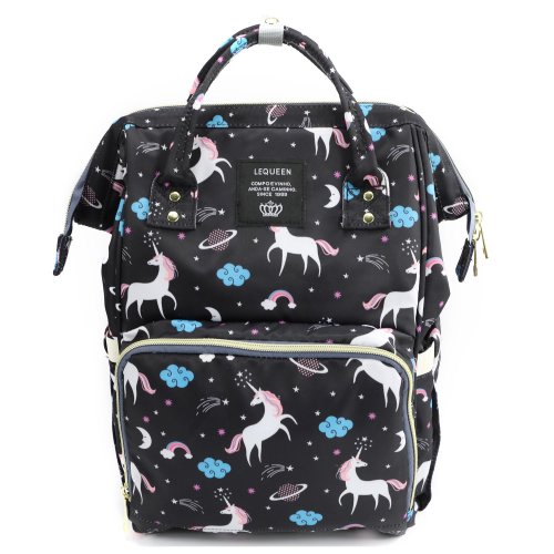 Unicorn Cloud Diaper Nappy Backpack, Multifunction Waterproof Travel Bag, Large Capacity, Mommy Baby Care