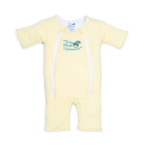 Yellow Baby Merlin’s Magic Sleepsuit – Soft Microfleece Infant Sleep Solution