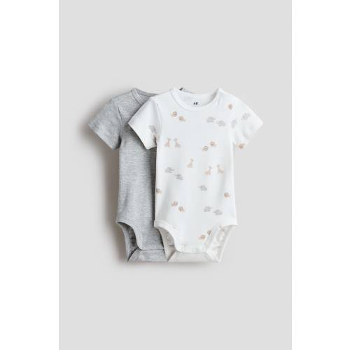 2-PACK COTTON BODYSUITS