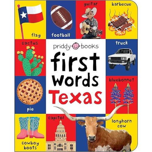 First Words Texas- Board Book