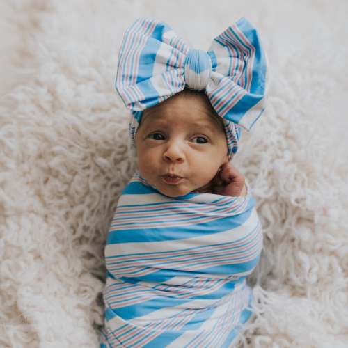 Fresh Stripes Swaddle Blanket Set – Dreamer Lane y Co