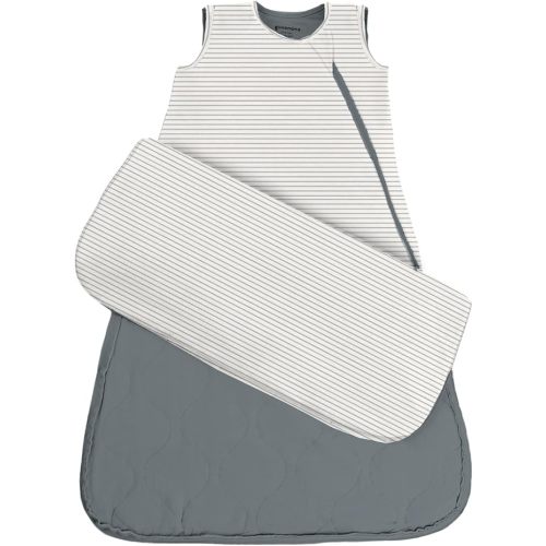 GUNAMUNA günamüna Unisex Baby, Toddler Wearable Blanket, Sleeping Bag Bamboo Rayon, Sleep Sack with Diaper Zipper, 1.0 TOG