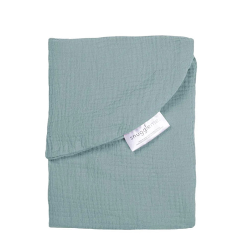 Lounger Curve Muslin Cover | Slate