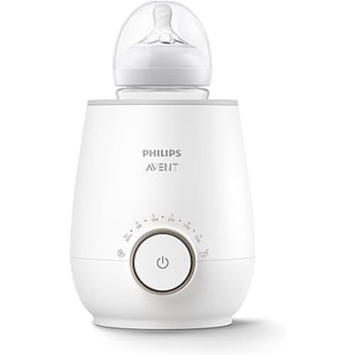 Philips AVENT Fast Baby Bottle Warmer with Smart Temperature Control and Automatic Shut-Off, SCF358/00