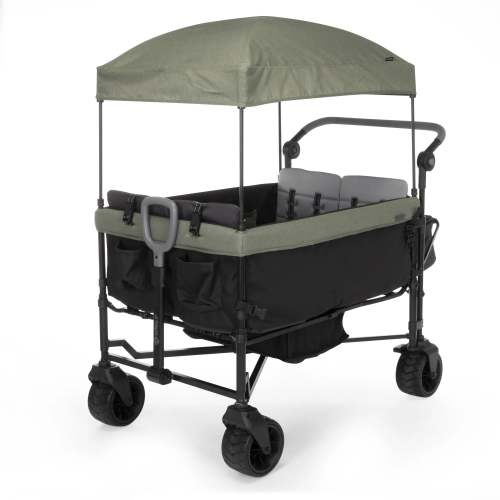 Summit Sprint Quad Wagon Stroller - Olive Haze
