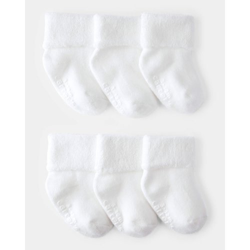 Baby 6-Pack Foldover Booties | Carter's