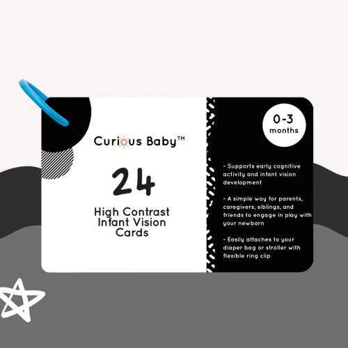 Expansion Pack: High-Contrast Infant Vision Development Cards