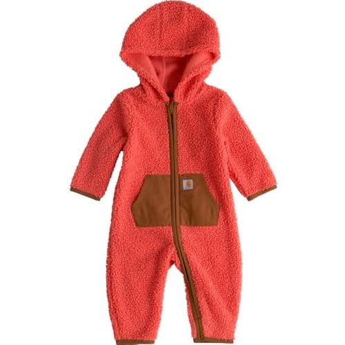 Carhartt Kid's CM5414 Long-Sleeve Zip Front Sherpa Coverall - Unisex