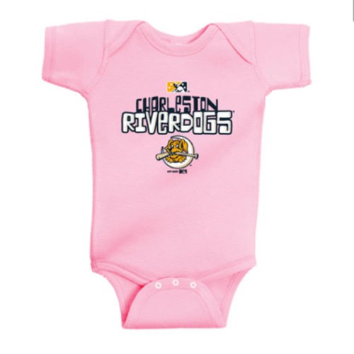 Infant Onesie Pink – Charleston RiverDogs Official Store