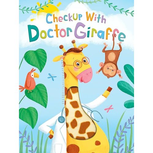 Checkup with Doctor Giraffe - Touch and Feel Board Book - Sensory Board Book Board book – August 16, 2021