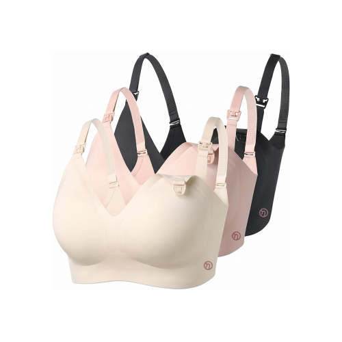 Momcozy Seamless Nursing Bras | Ultra Soft & Breathable Fabric