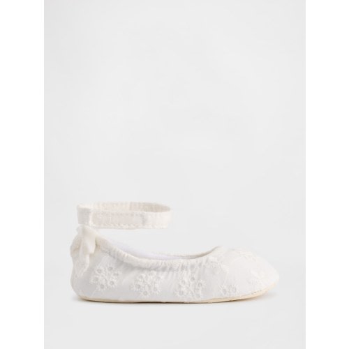 Baby Eyelet Flats