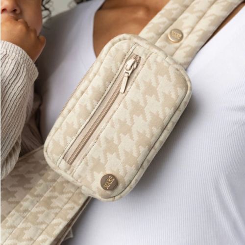 The Monarch Accessory Bag - Houndstooth