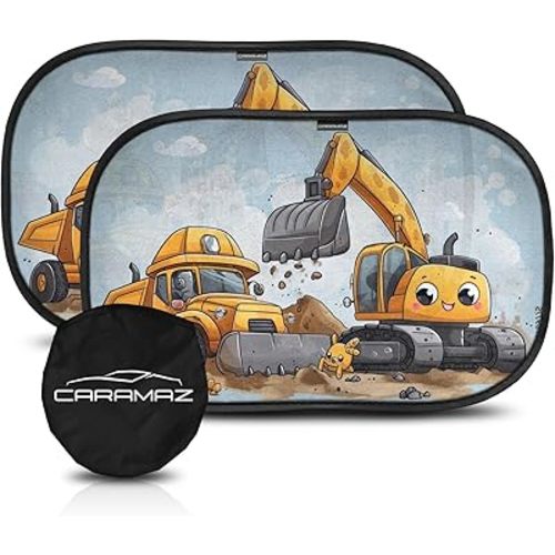 Car Window Shade for Baby with Certified UV-Protection 2 Pack - 20"x12"