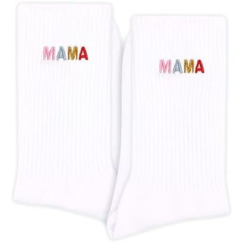 Bride Embroidered Socks for Brides - White Socks with Blush Pink 'Bride' Design, Wedding & Bachelorette Party
