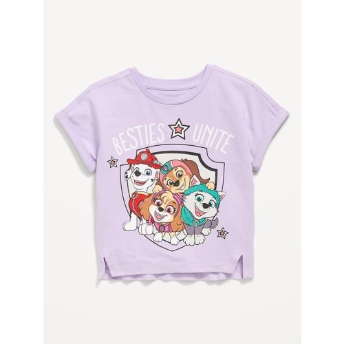 Dolman-Sleeve Licensed Graphic T-Shirt for Toddler Girls