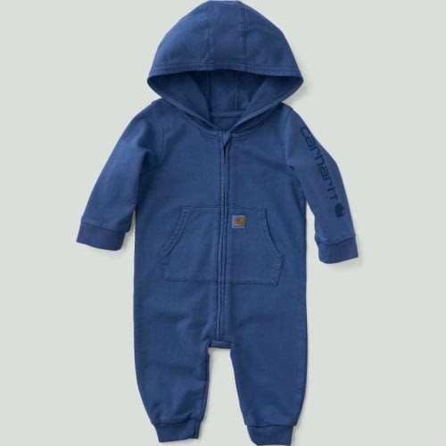 Boys' Long Sleeve Re-Engineered Garment Dye Hooded Coverall (Baby) | Licensed | Carhartt