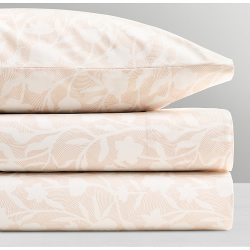 Sun Print Floral Organic Cotton Sheet Set | RH Baby & Child