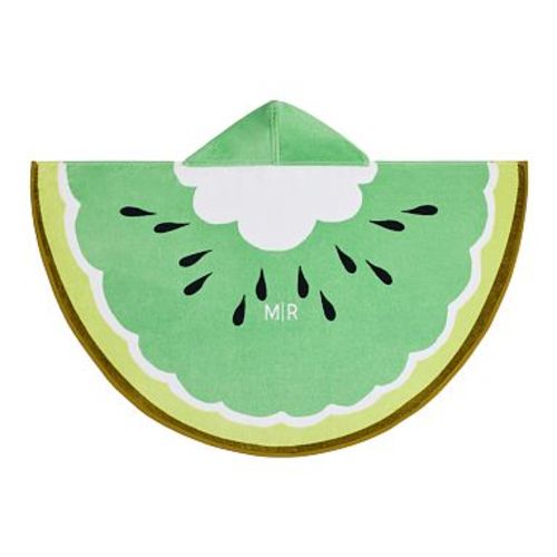 Kiwi Shaped Baby Beach Hooded Towel , Multi