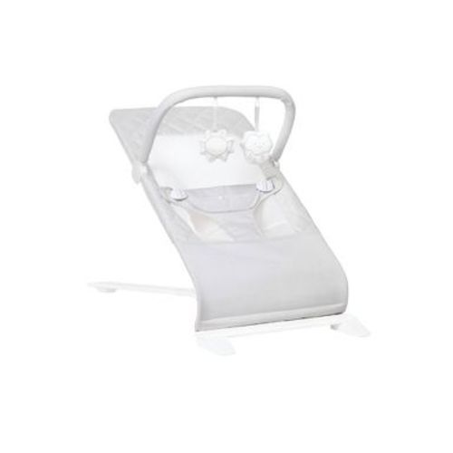 Baby Delight Alpine Deluxe Portable Bouncer - Driftwood Gray