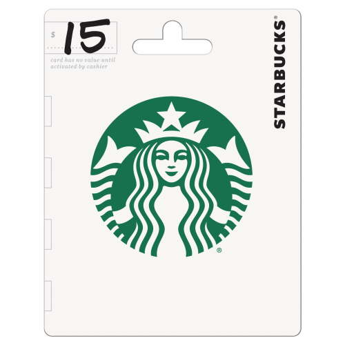 Starbucks $15 Gift Card