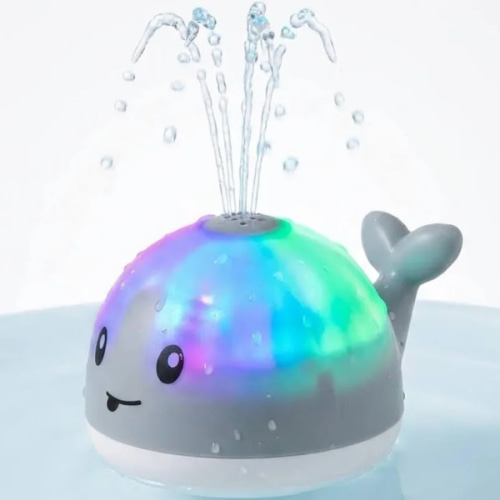 Whale Light Up Sprinkler Bath Toy - Toddla Baby