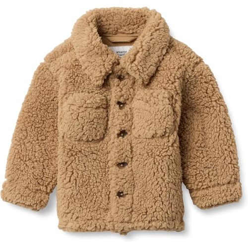 Amazon Essentials Unisex-Baby Sherpa Overshirt Jacket
