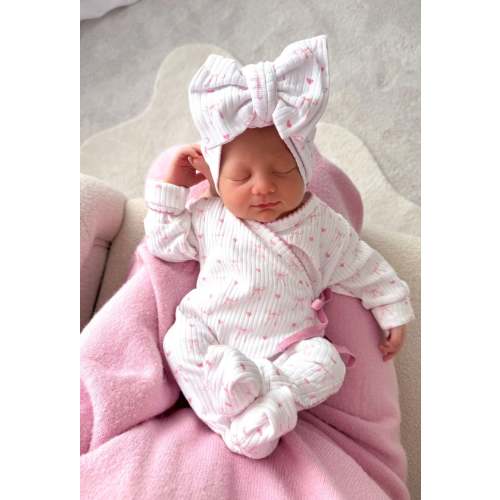 Sweetheart kimono onesie