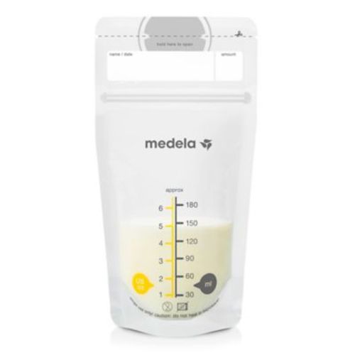 Medela® 100-Pack 6 oz. Breast Milk Storage Bags - CLEAR - 100 PACK