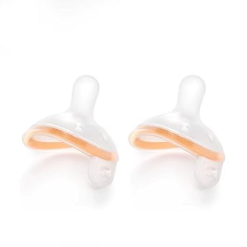 Breast-Like Baby Pacifier for Newborns Breastfed Babies 0-6 Months