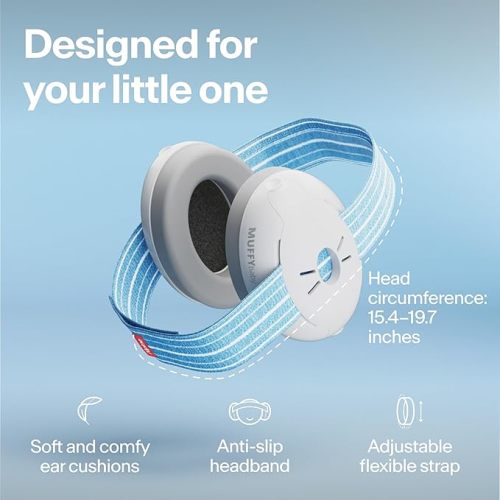 Alpine Muffy Baby Ear Protection - Blue