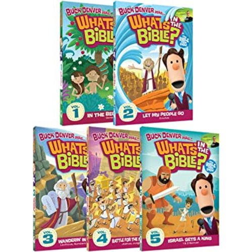 DVD set: Buck Denver Asks...What's in the Bible? Vol. 1-5