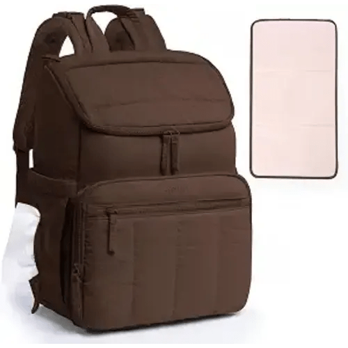 Puffy Diaper Bag Backpack - Mocha