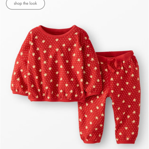 Baby Long Sleeve Waffle Top & Pants Set | Hanna Andersson