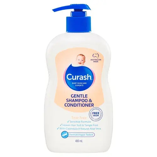 Curash Gentle Shampoo & Conditioner 400 ML | Baby Bunting AU
