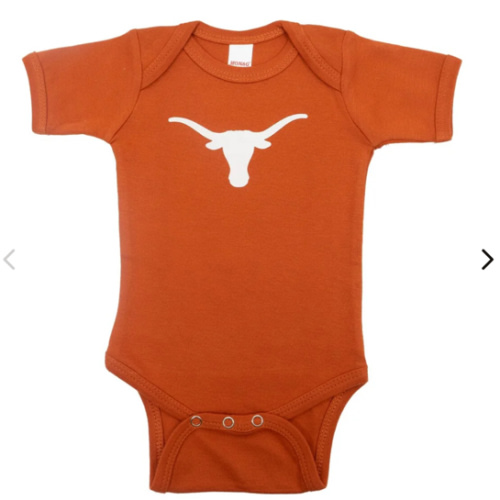 Infant Texas Longhorns Primary Creeper | University Co-op