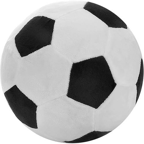 T play Soccer Ball Plush Baby: Soft Stuffed Throw Pillow Toys Room Decor Boys 6-12 Months
