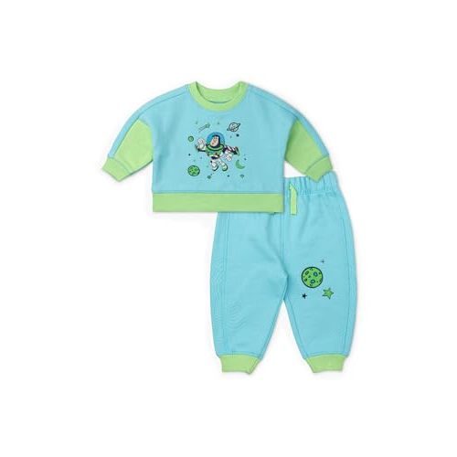 monica + andy unisex-child Organic Sporty Sweatsuit