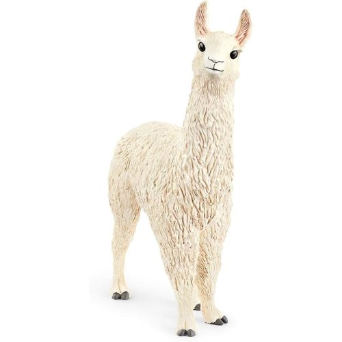 Schleich Farm World - 4" Llama Figurine - Realistic Farm Animal Toys for Boys and Girls - Screen Free Imaginative Play for Kids 3+