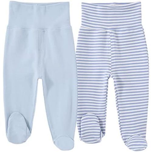 Baby Footed Pants Cotton Newborn Leggings 0-12 Months
